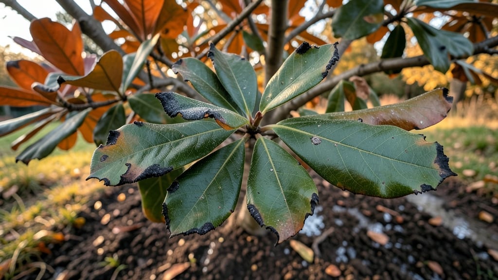 Blackened Leaf Tips and Margins