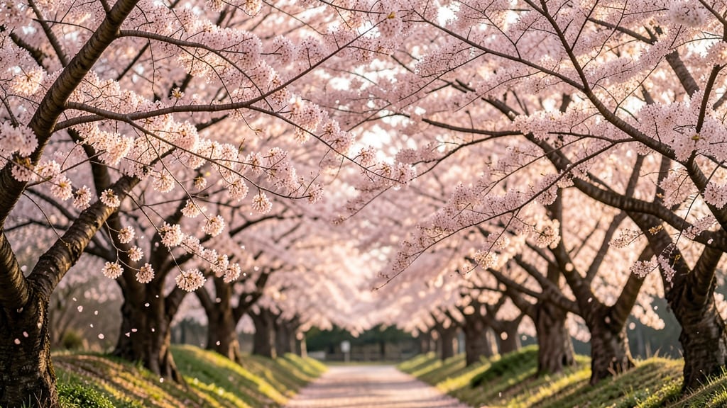 Japanese Cherry Blossom Trees