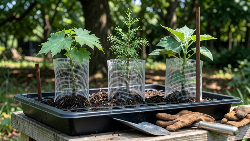 Tree Tubes for Seedlings: Root-Protecting Growth Accelerators