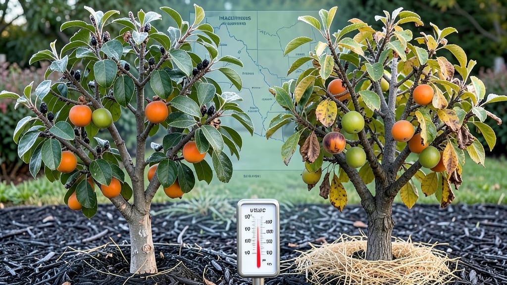 Persimmon Tree Temperature Tolerance: Hardiness Zones and Exact Cold Limits