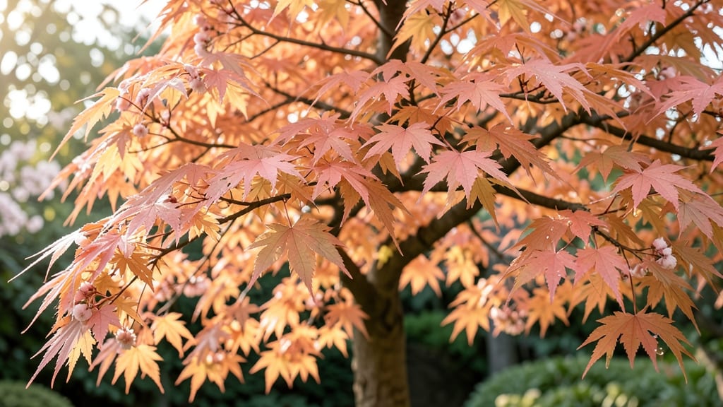Japanese Maple with Coral Bark