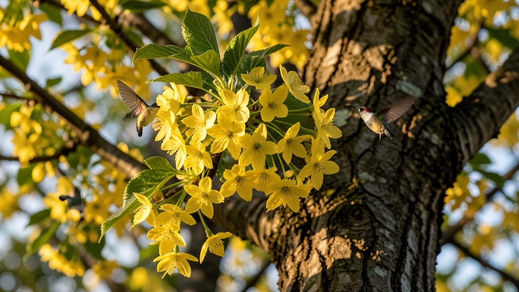 Seven Sons Maple with Unique Flowers