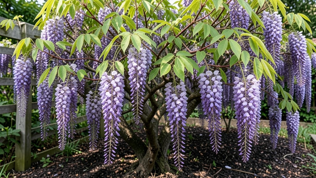 Tree With Purple Cluster Flowers: Dramatic Vertical Accent for Gardens