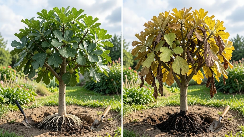 What Does an Overwatered Fig Tree Look Like: Yellowing Leaves and Drooping Branches