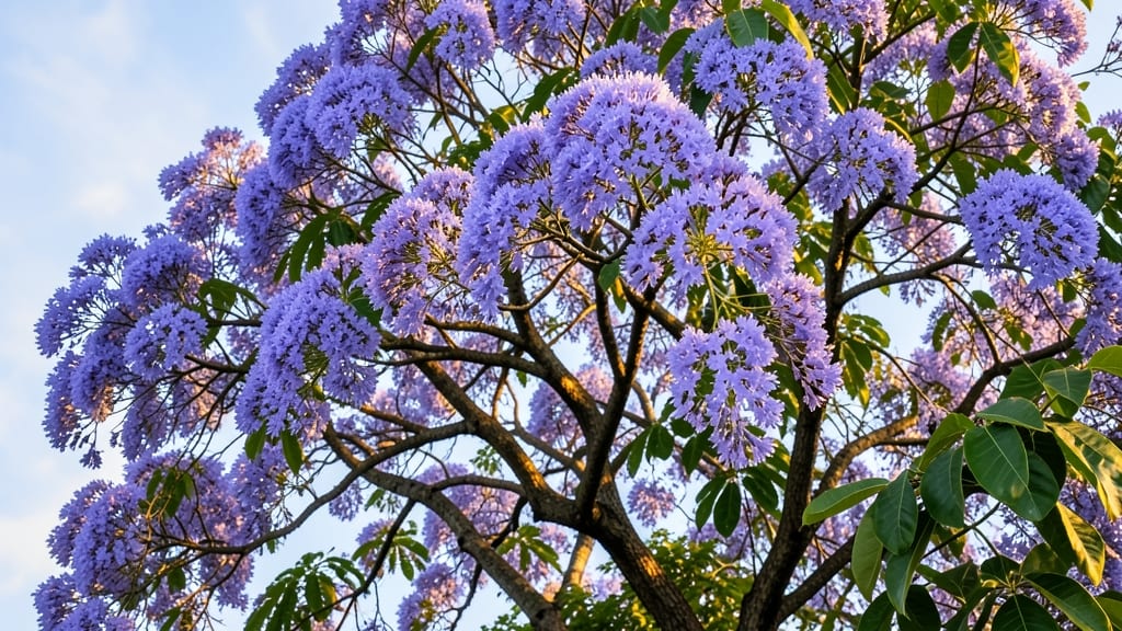 Jacaranda with Lavender Flowers