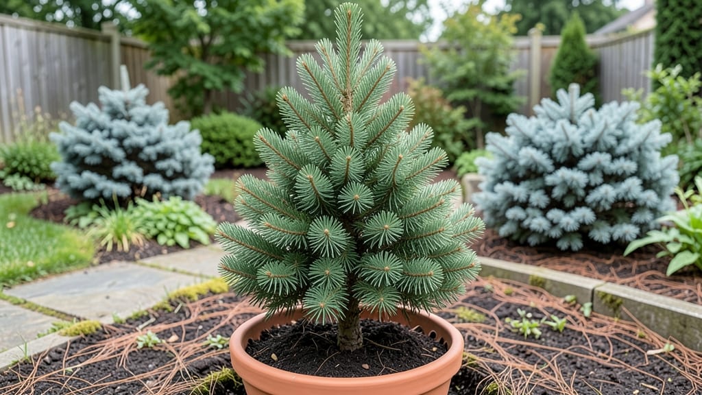 Fir Tree Pot: Year-Round Evergreen Privacy Screen in 3 Years