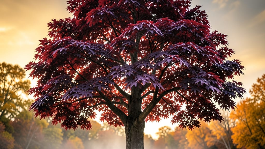 Amethyst Fall Fuchsia Tree