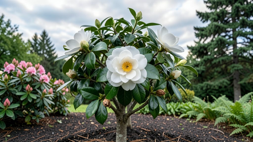 Camellia Tree White Growing Guide: Cold-Hardy Variety Secrets for Year-Round Beauty