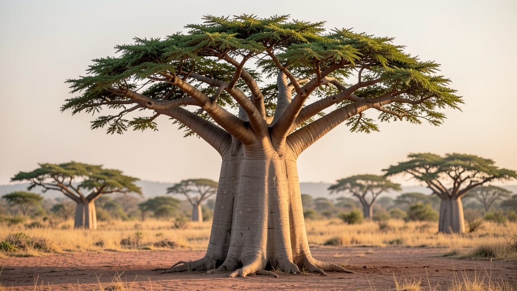 How Tall Can a Baobab Tree Grow: Record Heights by Species and Climate Zones