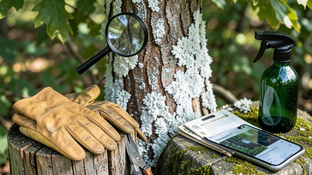 White Stuff On Tree Branches: Fungal Blight Identification and Organic Cure Guide