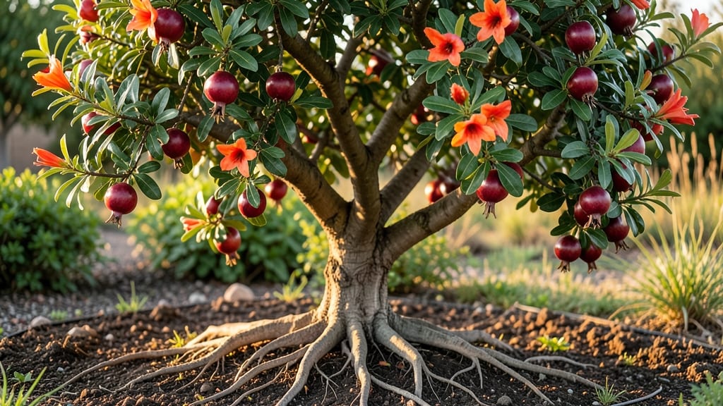 Pomegranate Tree Roots: Pruning Guide for Stronger Growth and Fruit