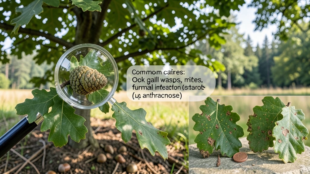 Oak Tree Leaves With Bumps: Identifying and Treating Common Gall Insects