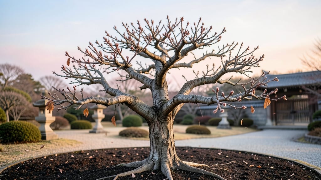 Okame Cherry Tree in Winter: Dormant Season Pruning for Stronger Spring Blooms