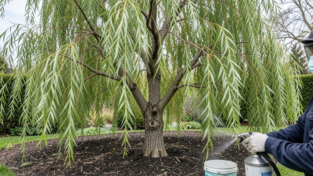 Tree Sprayer for Babylon: Precision Spraying for Dense Canopy Care