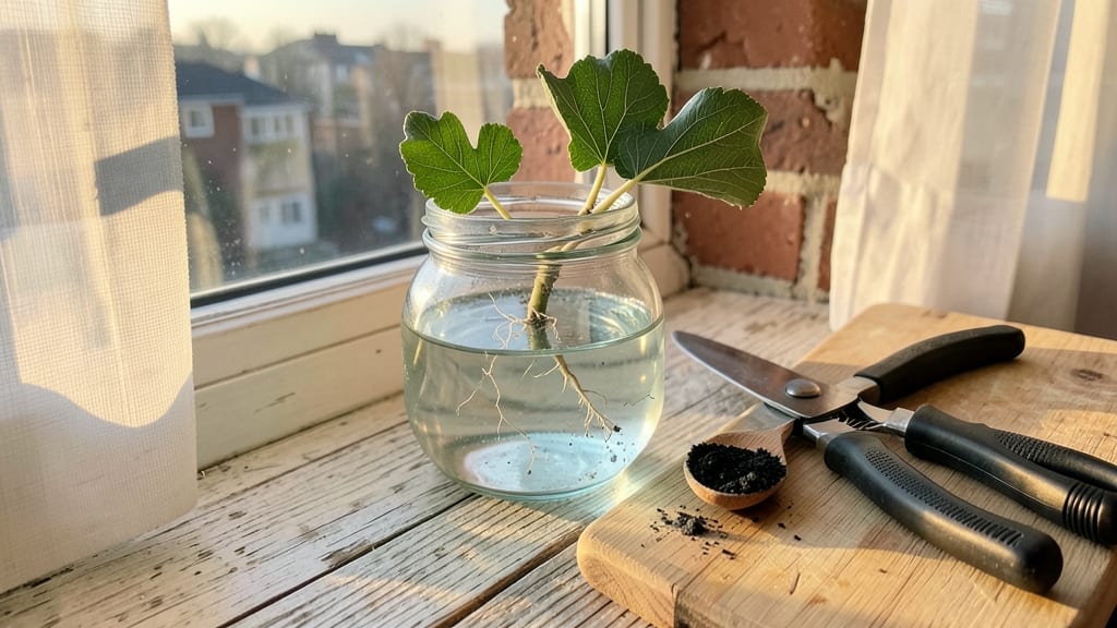Ash-Infused Hydroponic Cloning