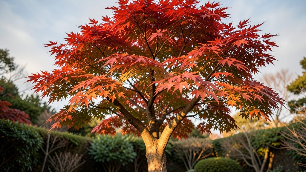 Japanese Maple with Coral Bark